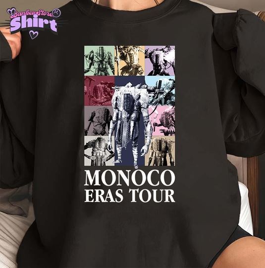 Monoco Vintage Bootleg Shirt, Expedition Game Tee, Clair Obscur Sweatshirt, Video Game Graphic Tee, Gamer Gift, Fantasy Game Shirt