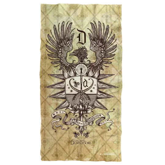 Fantastic Beasts The Secrets of Dumbledore Beach Towel, 30"x60", Dumbledore