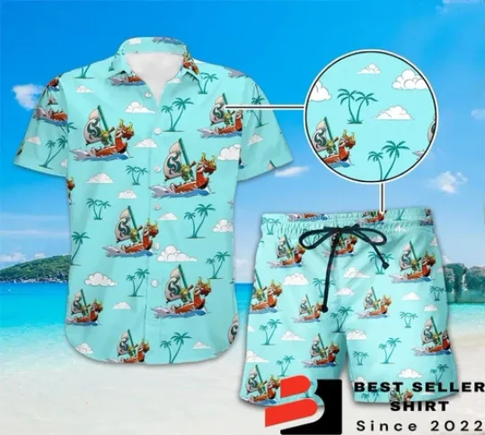 The Legend Of Zelda Hawaii Shirt Zelda Majora And Korok Tropical Hawaiian Shirt