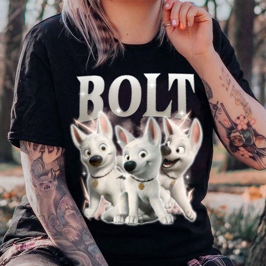 Bolt Retro Comfort Color T-Shirt, Valentine Gift, Trending Unisex Tee, Disneyland Vacation Trip Gift 2025