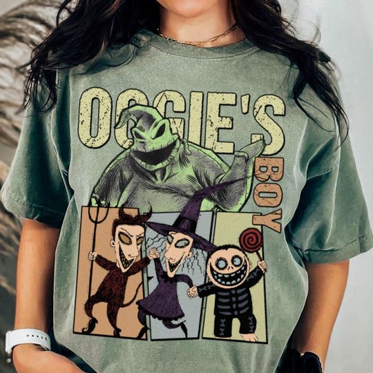 Oogie's Boy Oogie Boogie Bash Lock Shock Barrel  T-Shirt, Spooky Season Shirt, Fall Season Trip Shirt, Halloween Party Tee 2025