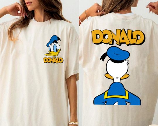 Donald Big Face  T-Shirt, Piston Cup Disney Trending Unisex Tee, Disneyland Matching Vacation Trip Gift 2025