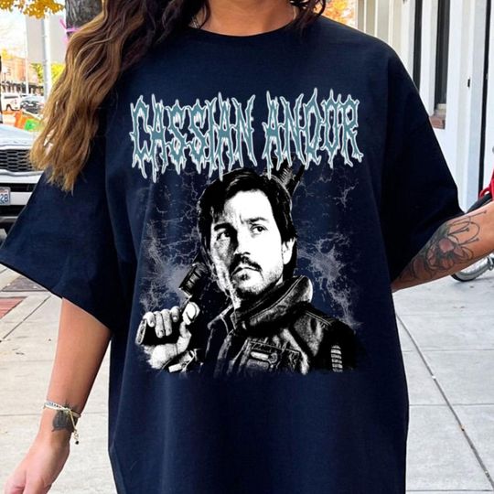 Cassian Andor Shirt, Black Metal Vintage Shirt, 90s Vintage Cassian Andor Shirt, Cassian Andor Retro Shirt, Cassian Andor Gift