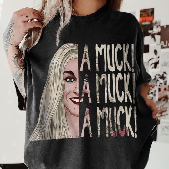 A Muck! Hocus Pocus Sanderson Sister T-Shirt, Spooky Season Shirt, Fall Season Disney Trip Shirt, Halloween Party Tee