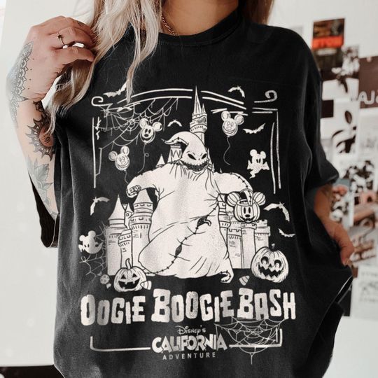 Oogie Boogie Take Mickey Balloon Castle Disneyworld Bash Shirt, Spooky Season Shirt, Fall Season Trip Shirt, Halloween Party Tee