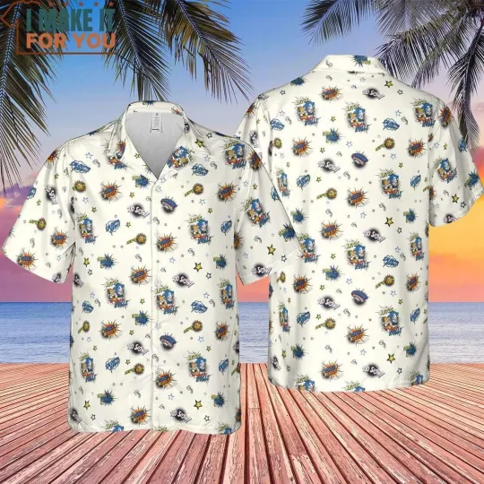 Sonic The Hedgehog Hawaiian Shirt
