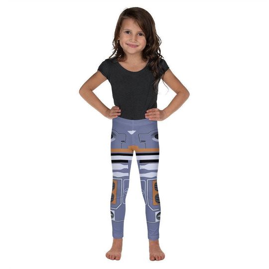 Galactic Starcruiser SK-620 Droid Kids Leggings - Star Wars Cosplay Outfit