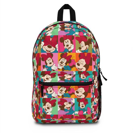 Minnie Mouse Backpack, Disney Backpack, Back to School Book Bag, Disney Bag, Kids Backpack, Travel Bag, Disney Trip Accessories