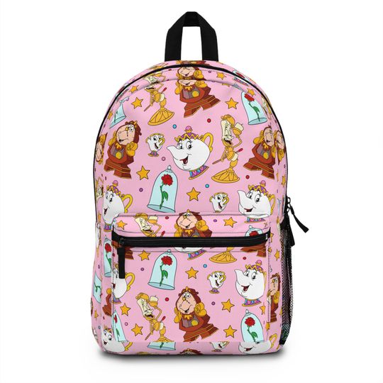 Beauty and the Beast Backpack, Disney Backpack, Back to School Book Bag, Disney Bag, Kids Backpack, Travel Bag, Disney Trip Accessories
