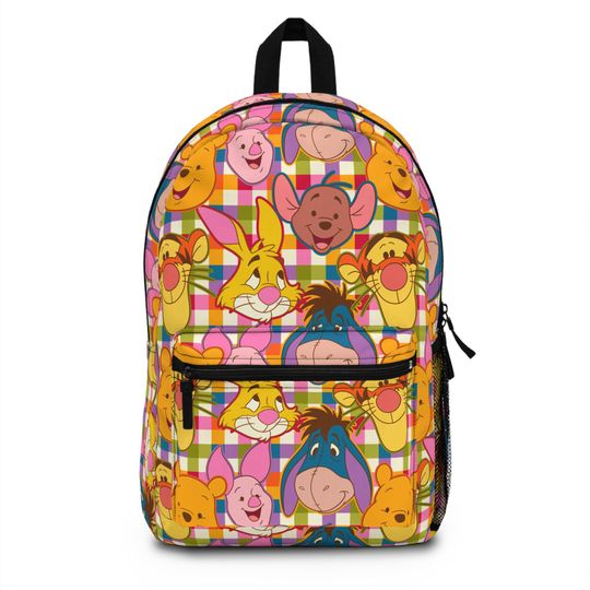 Winnie the Pooh Backpack, Disney Backpack, Back to School Book Bag, Disney Bag, Kids Backpack, Travel Bag, Disney Trip Accessories