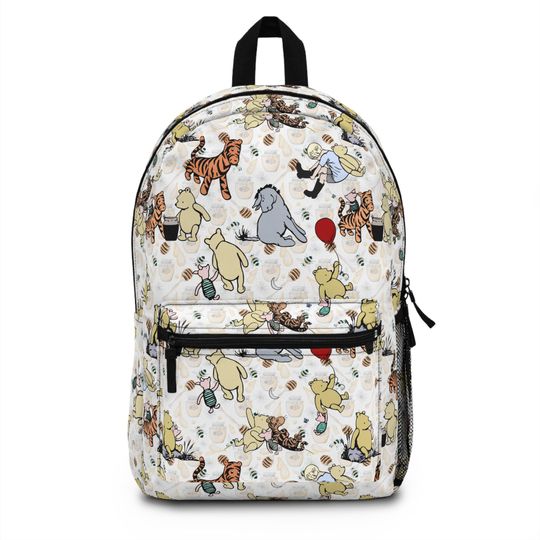 Winnie the Pooh Backpack, Disney Backpack, Back to School Book Bag, Disney Bag, Kids Backpack, Travel Bag, Disney Trip Accessories