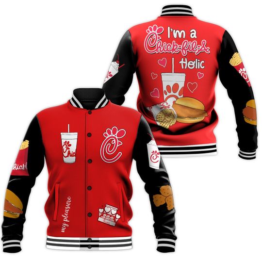 I’m A Chick-fil-a Holic Baseball Jacket