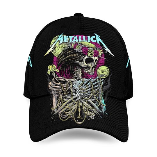 MET Band Inspired Cap – Classic Rock Tribute Design