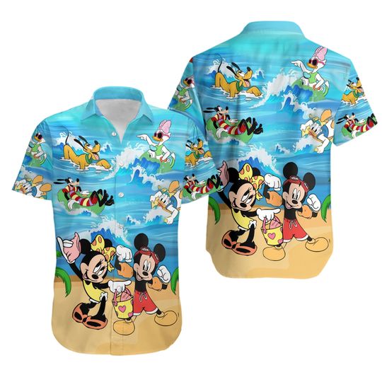 Discover Mickey Mouse Hawaiian Shirt, Mickey Hawaii Shirt, Mickey Aloha Shirt
