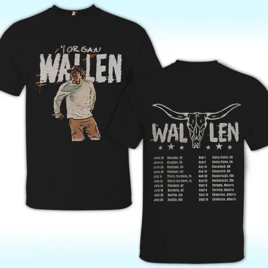 Country Music 2025 Tour Wallen Western I'm the Problem T-Shirt