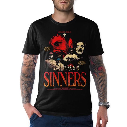 Sinners Michael B. Jordan T-Shirt for Men and Women