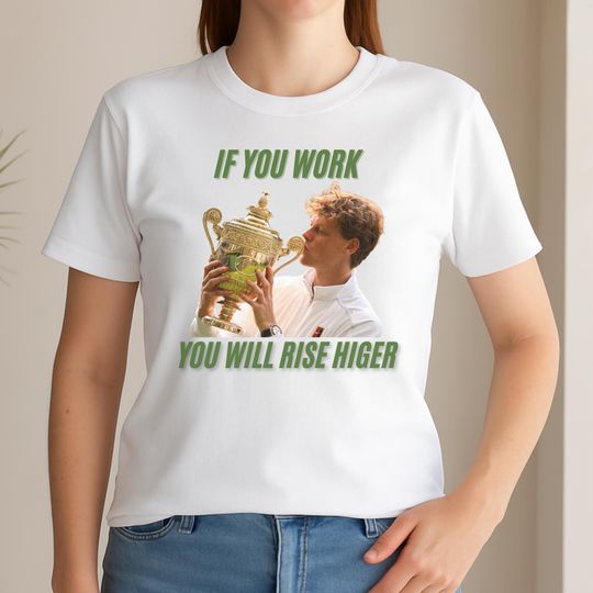Jannik Sinner Wimbledon 2025 Shirt, Quotes Fan Tee, Unisex Vintage T-Shirt