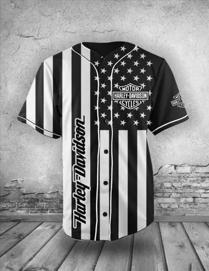 Harley Racing Davidson 3D Jersey