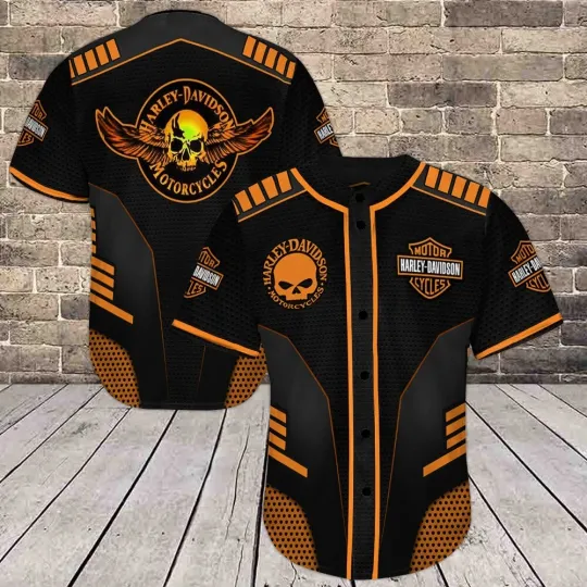 Harley Racing Davidson 3D Jersey