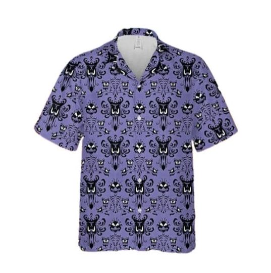 Haunted Mansion Happy Halloween Hawaiian Shirt