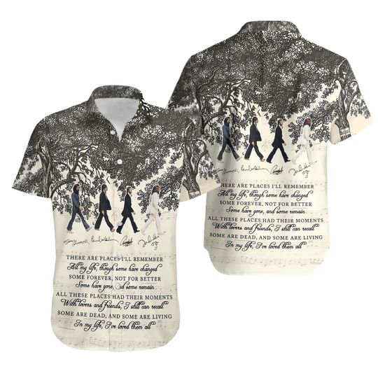 The Beatles Hawaiian shirt Christmas Aloha 3D shirt Christmas Hawaii shirt_i1m_8