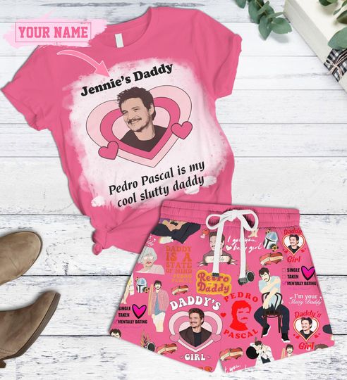 Daddy's Girl Pedro Pascal Shirt, Pedro Pascal Shorts, Actor Pedro Pascal Tee, Pedro Pascal Shirt, Narco Pedro Pascal Fans Gift For Her