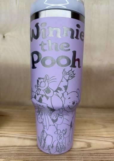 Winnie the Pooh Engraved 40 oz Tumbler