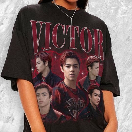 Victor Vintage Shirt - Disney Channel Zombies 4 Movie Characters Tee, Descendants Zombies Worlds Collide Tour 2025