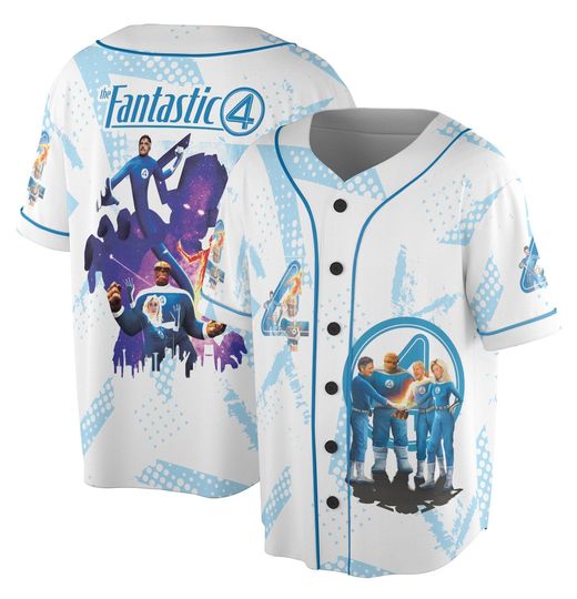 Share The Fantastic Four First Steps Prepare 4 Lauch 3D Jersey, Movie Jersey