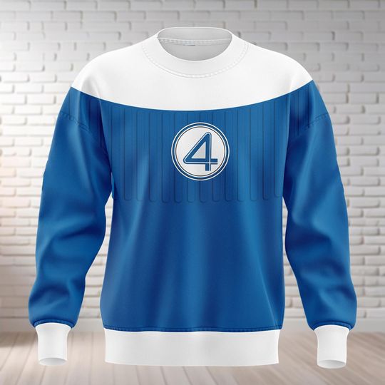Marvel Fantastic Four First Steps Sweatshirt, Superhero Shirt, Fantastic Four Cosplay, Fantastic Four Costume, Halloween Movie Shirt
