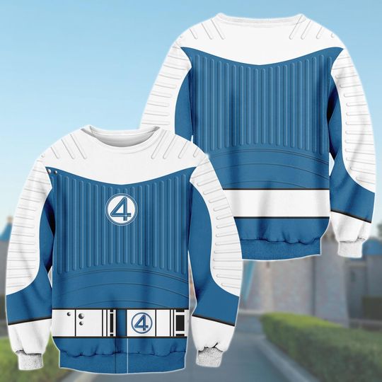 Ben Grimm Costume, Fantastic Four Halloween Outfit, Marvel The Thing Sweatshirt, Comic Con Superhero Costume