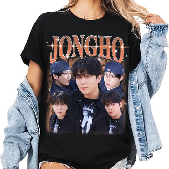 Jongho Ateez T-shirt, Ateez Golden Hour Part 3 Shirt, Ateez Lemon Drop Shirt, Ateez 2025 World Tour In Your Fantasy Hoodie, Ateez Members