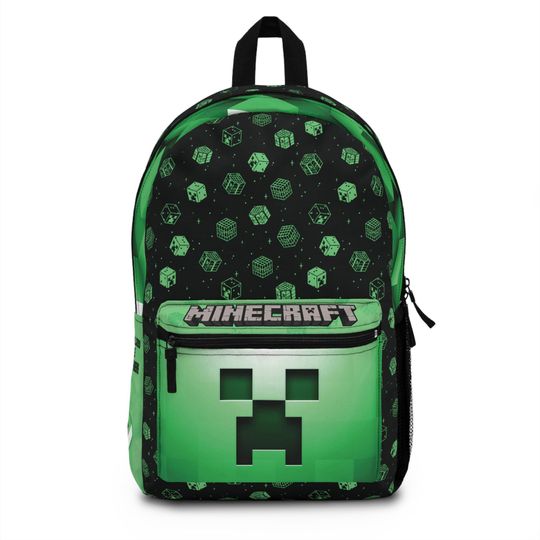 Minecraft Backpack for Gamers, Durable Adventure Bag