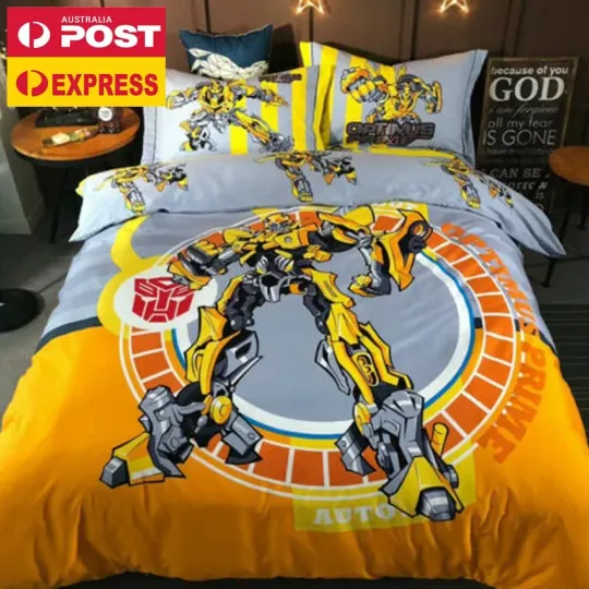 Transformers Bumblebee Bedding Set