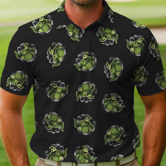 Boogie Man Polo Shirt, The Nightmare Before Christmas, Halloween Golf Lovers Shirt, Halloween Matching Family Shirt