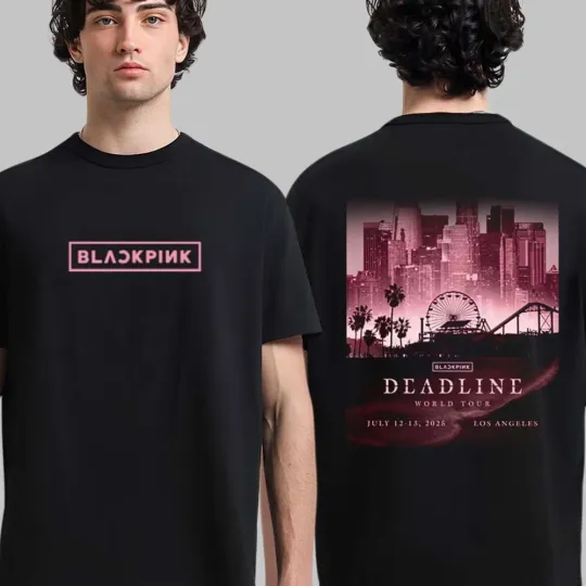 BLACKPINK Deadline World Tour 2025 For Los Angeles On July 12-13 2025 TShirt