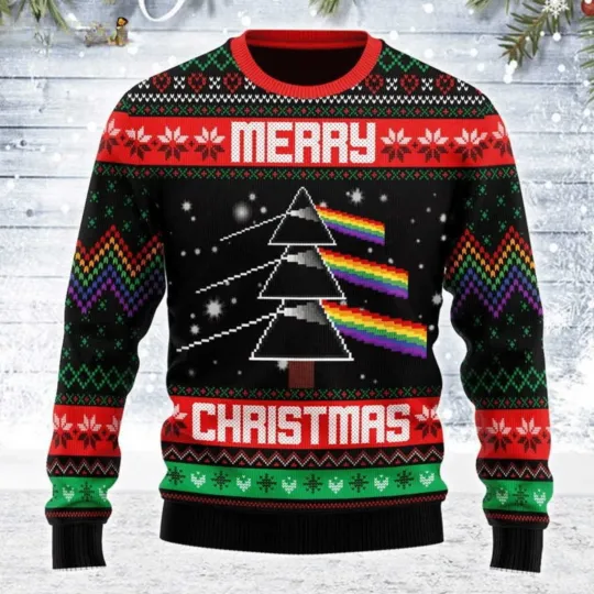Pink Floyd Comfortably Numb 3D Printed Ugly Sweater S-5XL