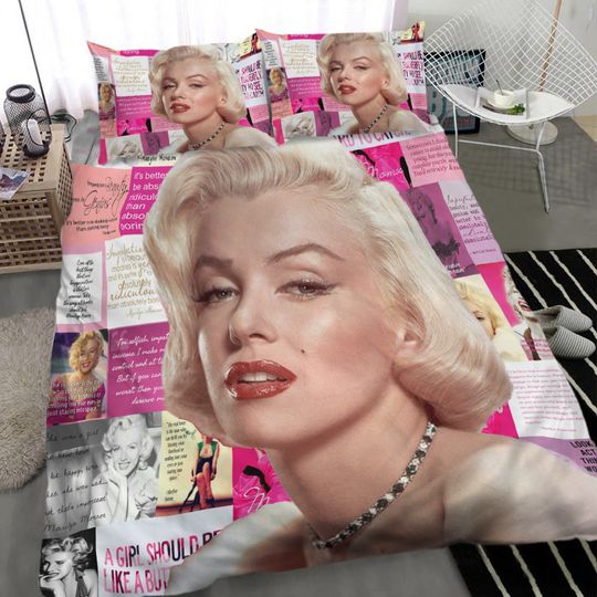 Marilyn Monroe Bedding Set - Celebrity Beding Set