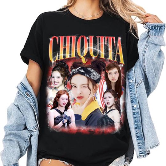 Chiquita Babymonster Kpop T-shirt, Babymonster Hot Sauce Album Shirt, Babymonster Hello Monster World Tour 2025 Shirt, Babymons7er Album Tee