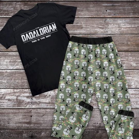 Dadalorian This Is The Way Pajamas Set, Father's Day Family Matching