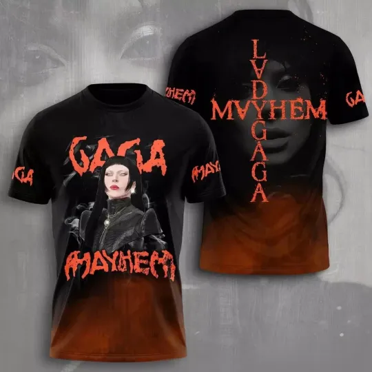 Ld ga The Mayhem Ball Tour 2025 3D T-Shirt Gift For Fan