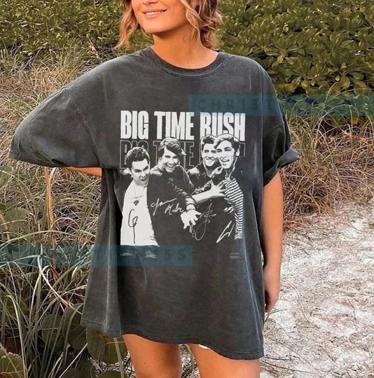 Big Time Rush Tour 2025 Shirt, Big time rush shirt, country music tour 2025 shirt, Big Time Rush band Pop Music Fan shirt, Unisex T-Shirt