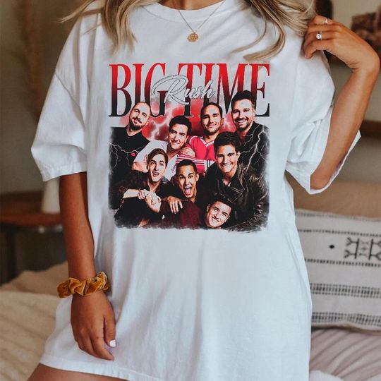 Big Time Rush Tour 2025 Shirt, Big time rush shirt, country music tour 2025 shirt, Big Time Rush band Pop Music Fan shirt, Unisex T-Shirt