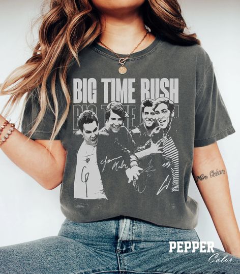 Big Time Rush Tour 2025 Shirt, Big time rush shirt, country music tour 2025 shirt, Big Time Rush band Pop Music Fan shirt, Unisex T-Shirt
