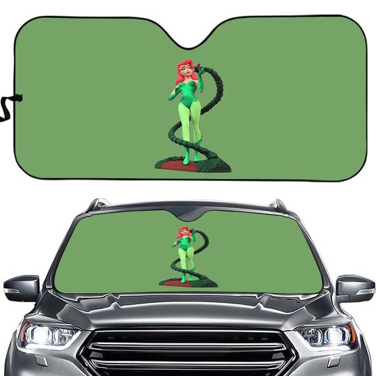 Poison Ivy Car Sun Shade Cover Travelling Birthday