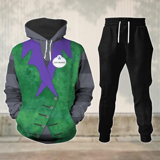 Oogie Boogie Cosplay Hoodie, Nightmare Before Christmas Hoodie, Halloween Costume Outfit, Disney Villain Jogger, Halloween Gift