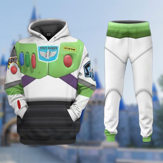 Buzz Lightyear Halloween Costumes Shirt, Toy Story Cosplay Costume Hoodie Sweatpants, Halloween Costume For Family