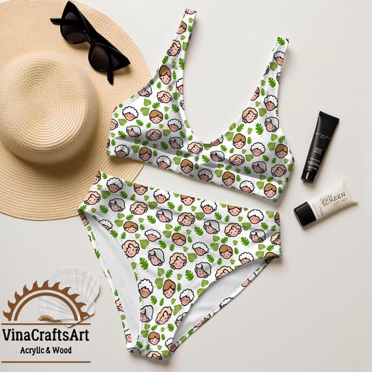 Girl Squad Bikini Set, Birthday Girl T-Shirt, Squishmallow Girl Shirt, Two Piece Swimsuit