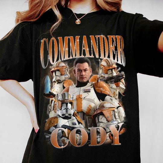 Commander Cody Vintage T-Shirt, Retro Superhero Tee, Unisex Retro Marvel Shirt for Fans