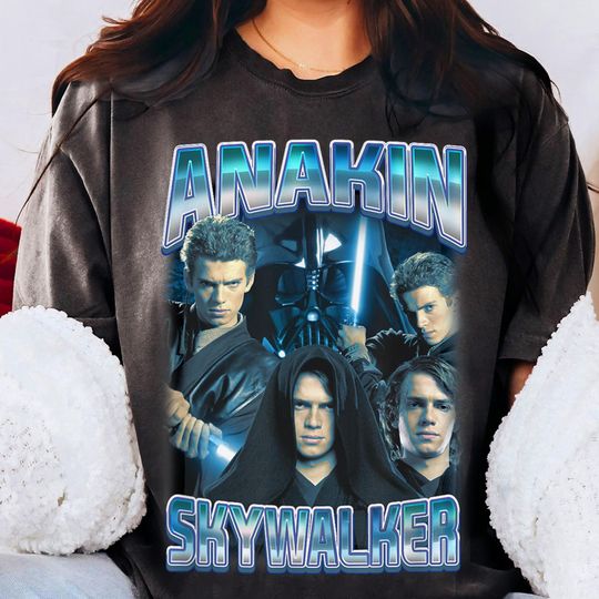 Anakin Skywalker Revenge Sith Lord Vintage T-Shirt - Jedi Sith Graphic Tee, 90s Aesthetic Shirt, Star Wars Gift 2025